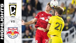 HIGHLIGHTS Columbus Crew vs New York Red Bulls  October 01 2022 [upl. by Alur]