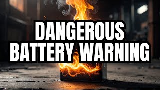 DONT IGNORE These Battery Explosion Hazards Semi trucks [upl. by Aviva832]