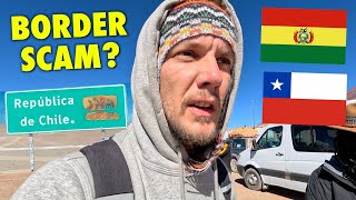 WE CROSSED THE BOLIVIA CHILE LAND BORDER 🇧🇴🇨🇱 [upl. by Brittne]