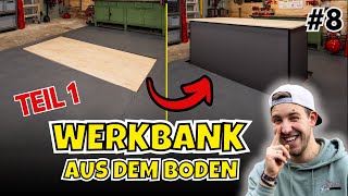 Geniale Werkbank verschwindet im Boden  Teil 1  Tobi’s Handcraft  Die Garagenwerkstatt 8 [upl. by Ardath]