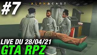 VOD ► GTA RP 7  Beber frôle la mort Ouverture du Unicorn   Live du 28042021 [upl. by Nomyar]