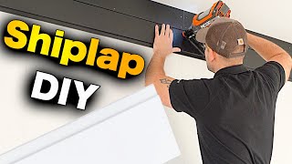 How To Install Shiplap On Interior Walls [upl. by Enair]