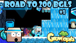 NEW SERIES ❗  Road To 200 BGLS 1  GrowTopia Profit 2023 [upl. by Nitnerb]