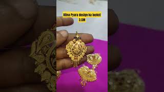 Halka vajan Ka Nai GJ ka bahut Hi Pyara desig pendal 3GMgold jewellery highlight viralvideo [upl. by Aihsyak787]