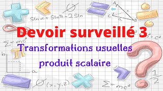 Devoir 3 math tronc commun science semestre 2 [upl. by Nauqal]