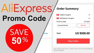 AliExpress Promo Code 2024  Get up 50 Coupon AliExpress Working [upl. by Cramer]