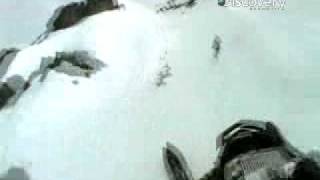 Destroyed in Seconds Snowmobile Flip [upl. by Flinn811]