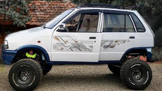 Modified Maruti 800  Restoration of old Car  MAGNETO11 [upl. by Akkeber]