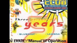 DJ ERRIK  Manual of Operation [upl. by Eniruam794]