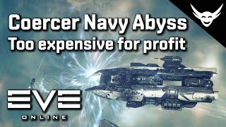 EVE Online  Sniper Coercer Navy T2 Abyss OK but more tank needed [upl. by Aehc217]