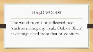 Hardwoods and Softwoods The Difference [upl. by Chilcote]