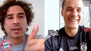 Which attributes does a modern goalkeeper need Legends Interview with Neuer Ochoa amp Muñoz [upl. by Aekim527]