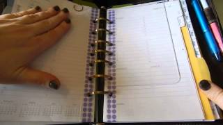 Using A Franklin Covey Classic As A Dedicated Work Planner [upl. by Norrv]