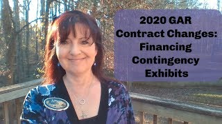 2020 GAR Contract Changes  Financing Contingency Exhibits [upl. by Attiuqehs613]