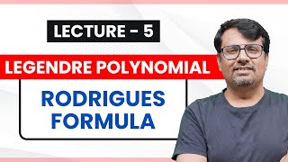 Legendre Polynomial  Rodrigues Formula  Proof of Rodrigues Formula [upl. by Odlanar]