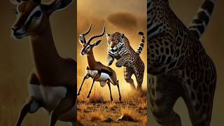 Epic Battle Jaguar vs Antelope  Wild Savannah Chase in 4K jaguar antelopes 4KWildlife [upl. by Toombs]