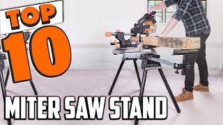 Best Miter Saw Stand In 2024  Top 10 New Miter Saw Stands Review [upl. by Nnaharas]