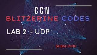 COMPUTER COMMUNICATION AND NETWORKS LAB 2 UDP [upl. by Etan]