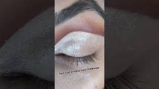 Full cut crease eye makeup tutorial eyemakeup makeup artist [upl. by Debee]