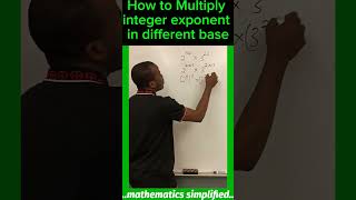 Multiplying integer exponent in different bases [upl. by Hiro]