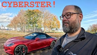 My first EV driving experience happens to be in an MG CYBERSTER What do I think [upl. by Vonnie]