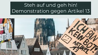 savetheinternet  Steh auf wenn du gegen Artikel 13 [upl. by Karlee]