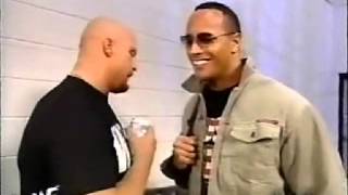 The Rock vs Stone Cold  RAW WWF segment [upl. by Kowal]