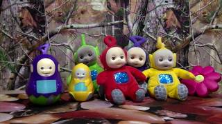 1998 Teletubbies Tinky Winky Dipsy Lala and Po Plush Toys [upl. by Luise]