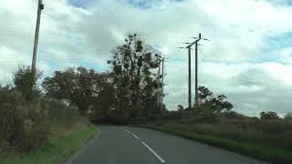 Driving On The B4204 From Martley To Worcester Worcestershire England 23rd October 2024 [upl. by Idden450]