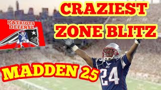 CRAZIEST ZONE BLITZ IN MADDEN 25 WILL CAUSE OPPONENTS TO STOP PLAYING MADDEN AND ONLY PLAY CF25 [upl. by Teerpnam122]