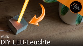 DIY WLEDLeuchte  App und ioBrokerIntegration [upl. by Sueddaht]