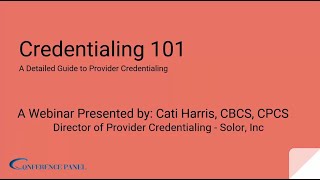 Credentialing 101 A Detailed Guide to Provider Credentialing Save 10   HEALTHCPTI [upl. by Pitts]