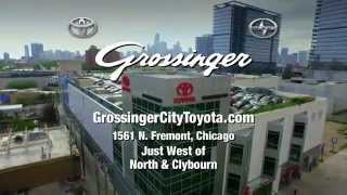 Grossinger City Toyota  Chicagos Largest Toyota Dealership [upl. by Naujtna]