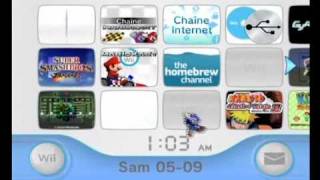 Custom Menu Wii Sonic theme V2 [upl. by Grory]