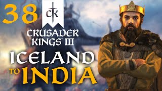 RAGNARS INVASION BEGINS Crusader Kings 3  A Viking Saga Iceland to India Campaign 38 [upl. by Ragg638]