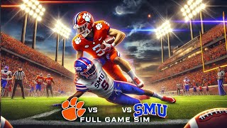 Clemson vs SMU  EA Sports NCAA Football 25  2024 Season  ACC Football Championship [upl. by Farrington]