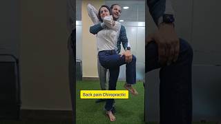 Chiropractic treatment for back pain chiropractic backpain delhi ytshots reels [upl. by Richarda]