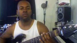 Stevie WonderAll I Do  Stevie Wonderbass cover [upl. by Oivalf316]