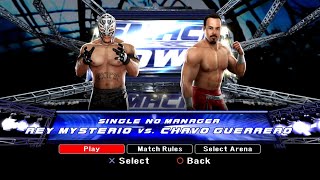 WWE SmackDown VS Raw 2008 PS3  Rey Mysterio VS Chavo Guerrero 2KmClassic [upl. by Kermy]