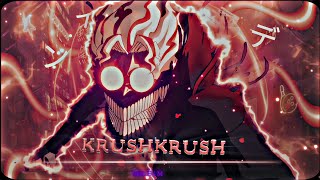 Okarun Dandadan Edits Amv KRUSHKRUSH Hussain Ali Preset Alight Motion [upl. by Anale]