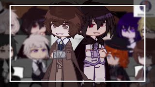 Past Bungo Stray Dogs React to the Future Bungo Stray Dogs  GACHA CLUB  BSD  READ DESC [upl. by Hilda]