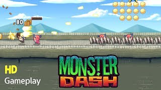 Monster Dash  Fun Adventure Zombie Shooting Game [upl. by Deane409]