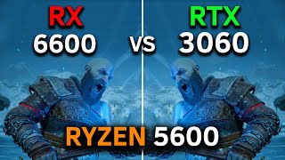 RX 6600 8GB vs RTX 3060 12GB  RYZEN 5 5600  Test in 16 Games  2024 [upl. by Acireh]