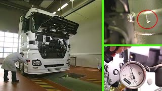 MercedesBenz Actros  How to Bleed the Steering System Without Tilting the Cab  Actros MP II [upl. by Notnirt]