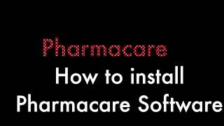 How to install Pharmacare  Pharmacy Management System Software  Pharmacy Billing Software [upl. by Anielram814]