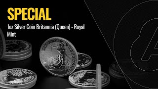 SPECIAL 1oz Silver Coin Britannia Queen  Royal Mint [upl. by Krid]