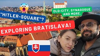 Bratislava City Vlog  Old City Europe Day Trip Slovakia [upl. by Eahsal609]