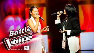 ปอ VS ชมพู่  เด้ออ้ายเด้อ  Battle  The Voice Thailand 2024  27 Oct 2024 [upl. by Huckaby]