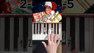 Last Christmas Piano Tutorial shorts [upl. by Trueman]