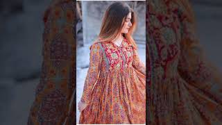 Latest linen Dresses designs for girls  Trending winter dresses [upl. by Richarda]